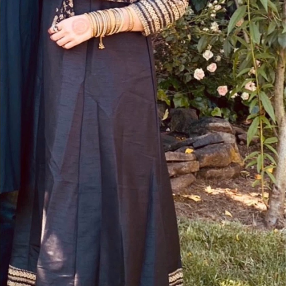 Elegant Black Women's maxi